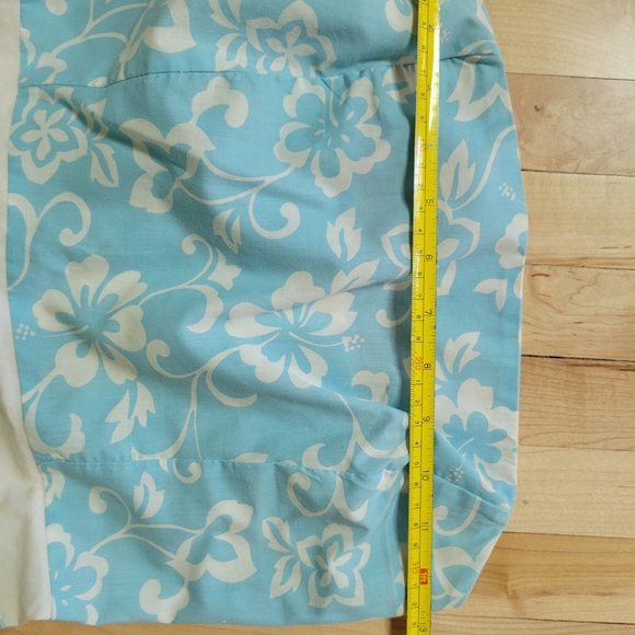 Strapless blue summer dress - Picture 5 of 8